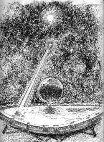 maglev/laser launch from lunar surface to M-E L5 to S-E L1 60K